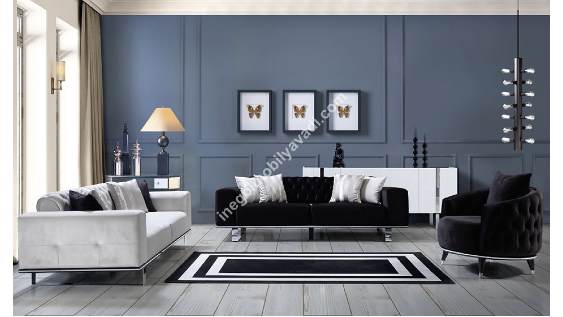 İnegöl Mono Silver Koltuk Takımı